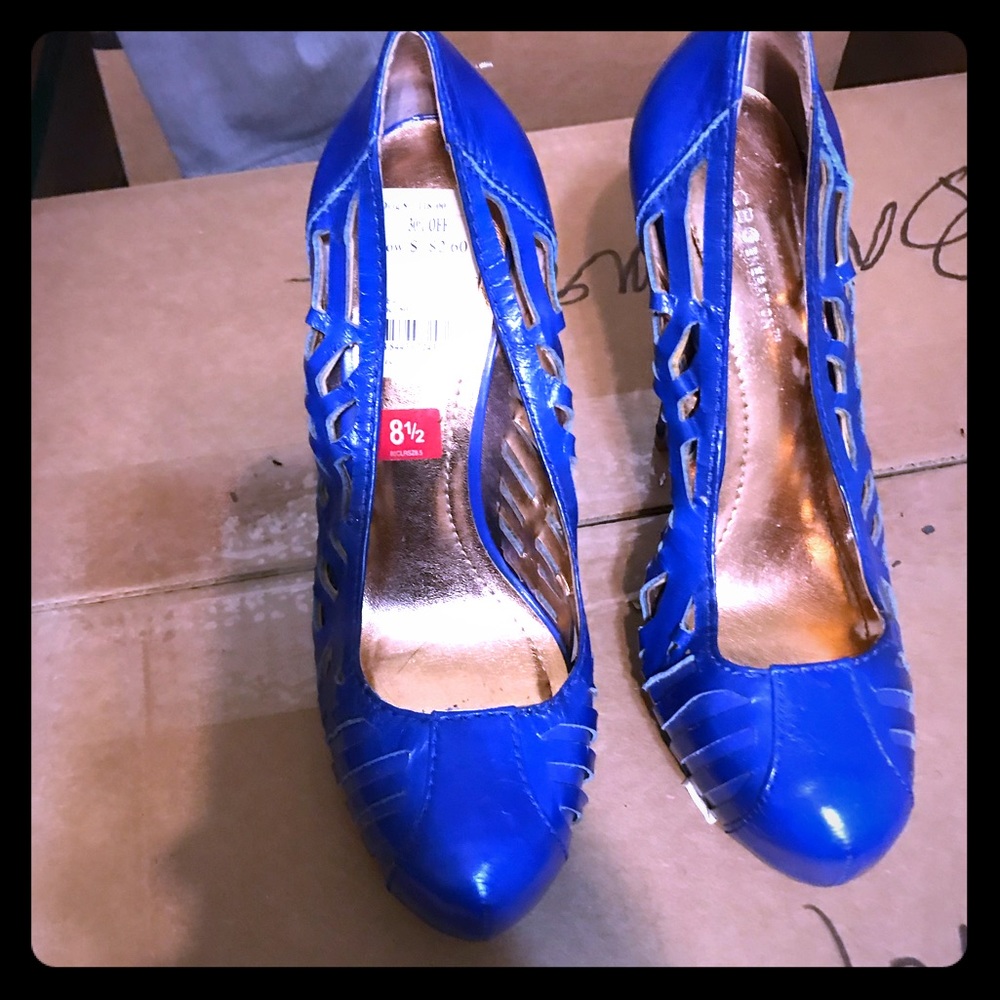 Blue BCBG Pumps